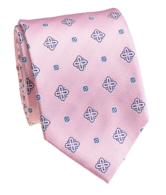 Pink Patterned Tie