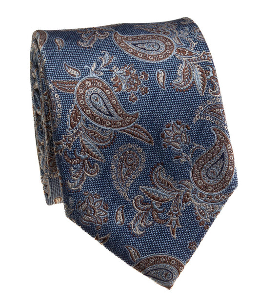 Blue Paisley Tie