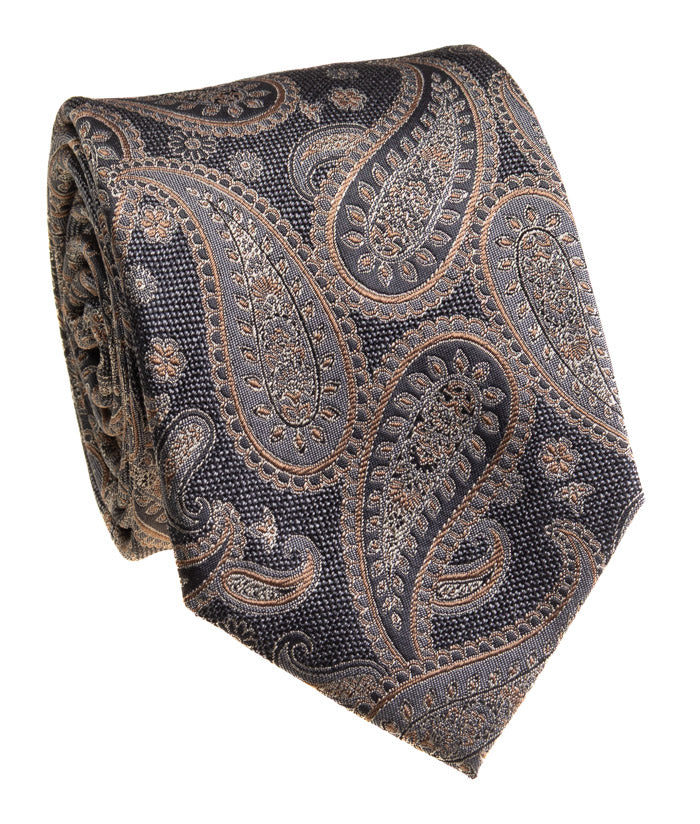 Brown Patterned Tie