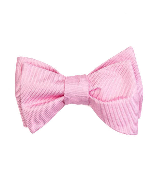 Pink Floral Bow Tie