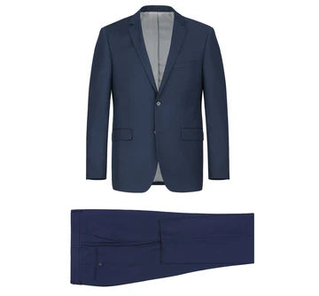 Breasted notch lapel suit