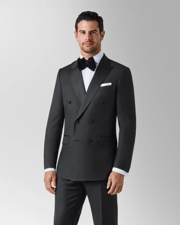 Black Double-Breasted Tuxedo