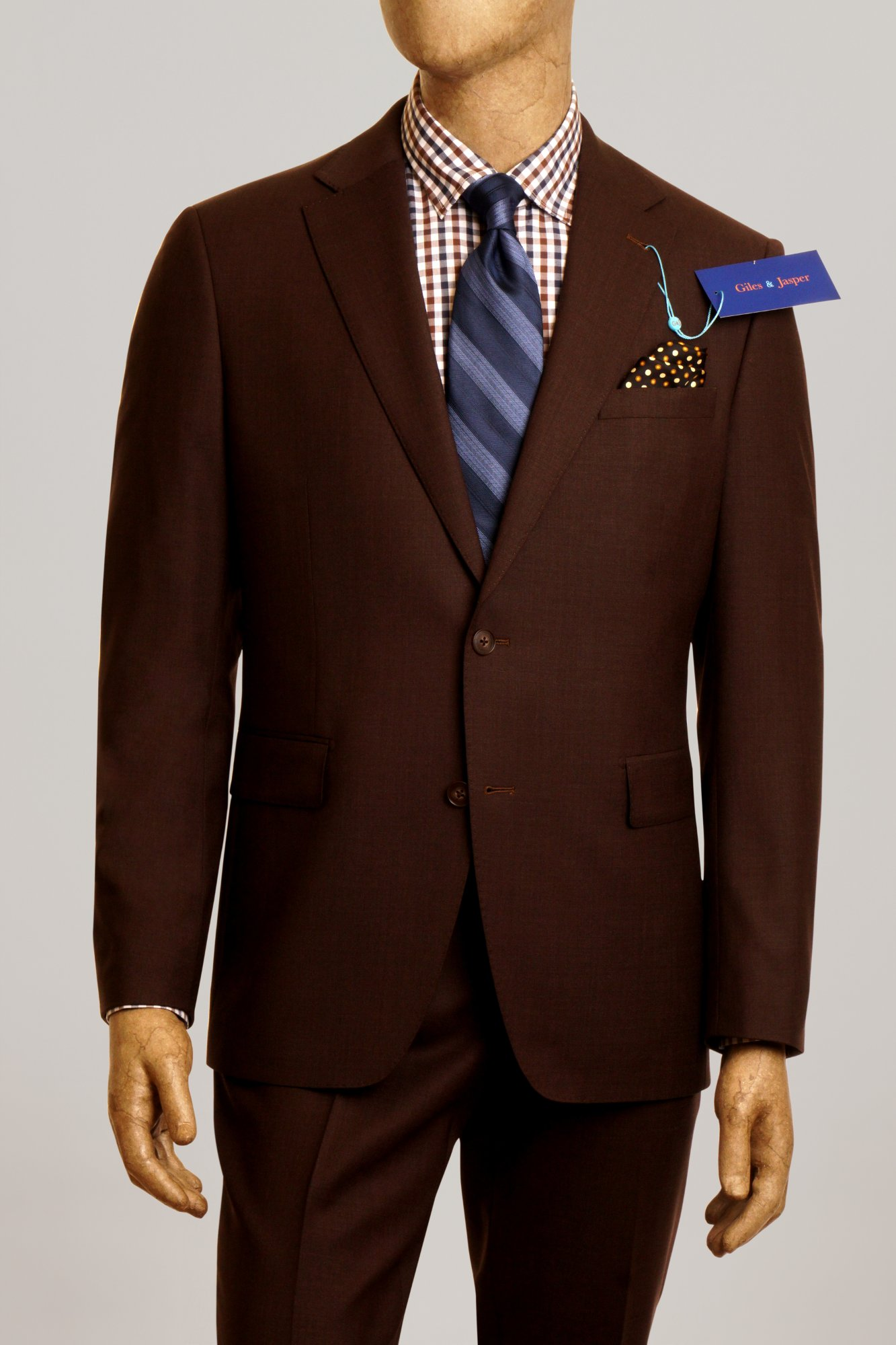 Landon Suit — Moroccan Brown