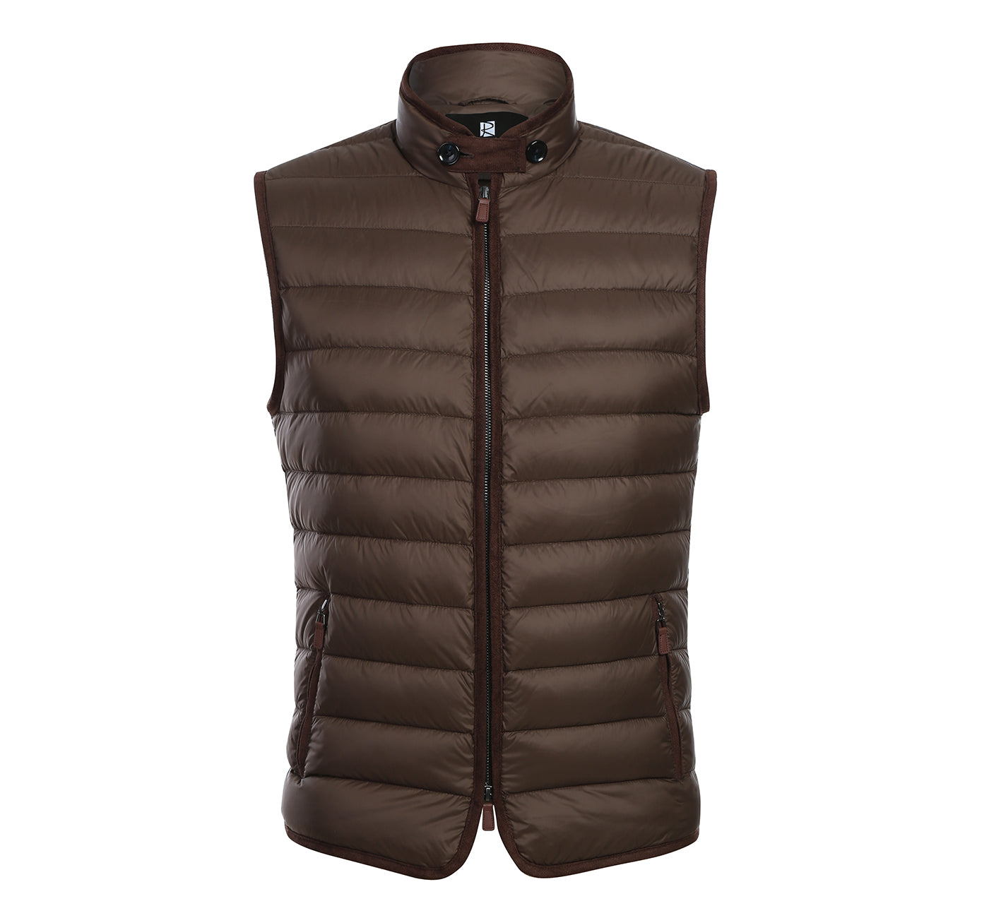 Brown Down Vest