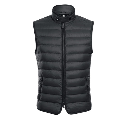 Black Down Vest