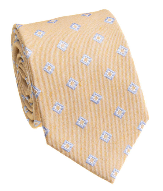 Yellow Patterned Tie