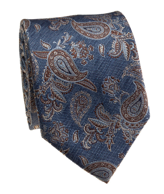 Blue Paisley Tie