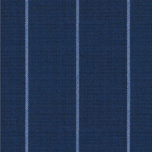 Blue Chalk Stripe Custom Suit