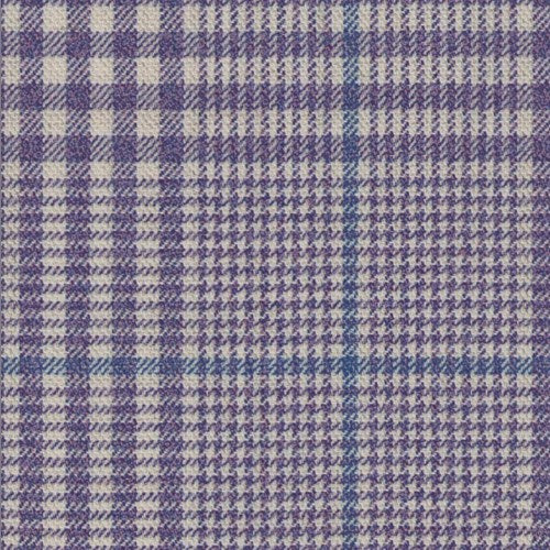 Lavender Blue Plaid Custom Suit