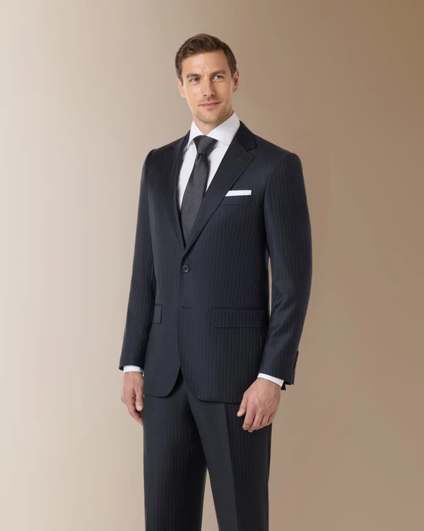Charcoal Pin Stripe Suit – Imperial Custom Clothiers