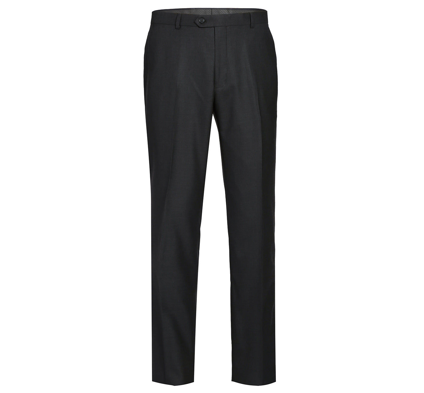 Black Classic No Pleat Trousers